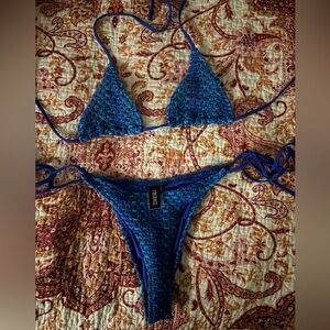 Triangl crochet bikini
